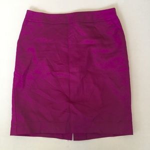 Merona Purple Pencil Skirt Sz 6